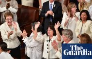 Trump's lip service to unity meets wall of resistance from the women in white
