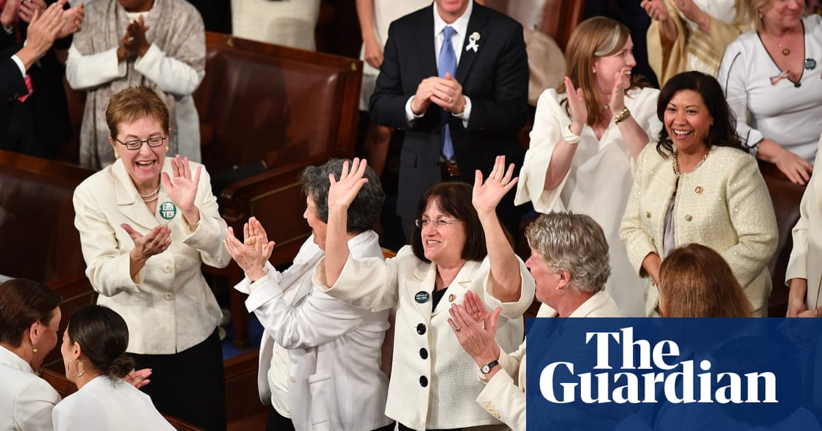 Trump's lip service to unity meets wall of resistance from the women in white